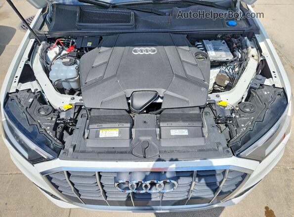 WA1AXAF76MD028310 2021 AUDI Q7 White VIN կոդի պիտակի տեսք