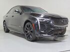 2022 Cadillac Ct4-v Черный vin: 1G6DH5RL0N0125224
