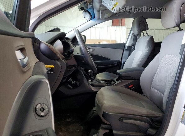 5XYZT3LB2JG564984 2018 HYUNDAI SANTA Белый Вид панели приборов