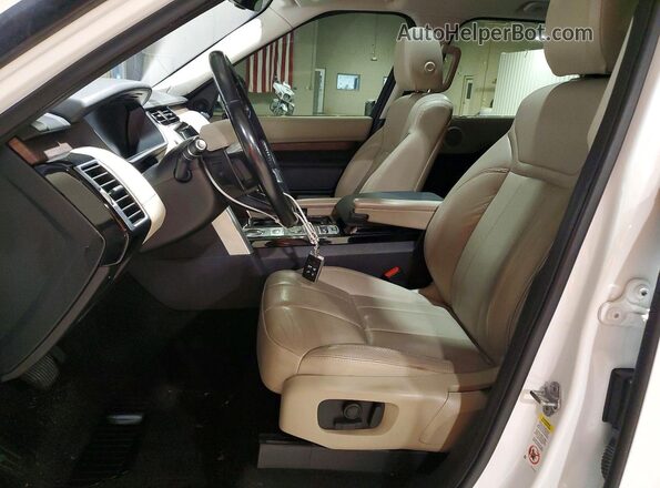 SALRR2RV1JA062003 2018 LAND ROVER DISCOVERY White Widok deski rozdzielczej