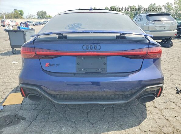 WUAPCBF25MN903766 2021 AUDI RS7 Blue Սալոնի դիմացի տեսք