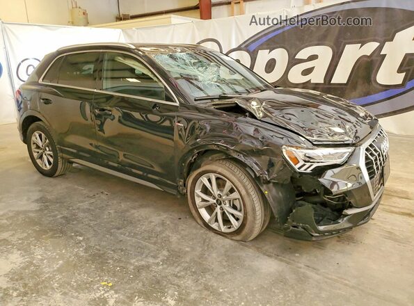 WA1DECF37S1047572 2025 AUDI Q3 Black წინა მარჯვენა