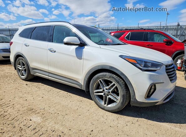 KM8SNDHF1HU241012 2017 HYUNDAI SANTA FE Белый Вид спереди