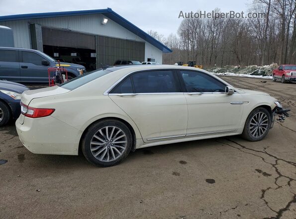 1LN6L9SK9J5601251 2018 LINCOLN CONTINENTA Бежевый Задняя правая четверть