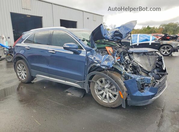 1GYFZCR43MF028086 2021 CADILLAC XT4 Синий Вид спереди