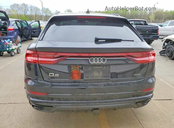 WA1FVBF10KD026871 2019 AUDI Q8 Черный Вид салона спереди