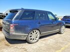 2017 Land Rover Range Rover Hse Синий vin: SALGS2FK6HA361194