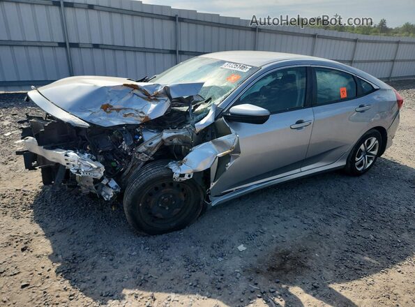 19XFC2F56GE038088 2016 HONDA CIVIC Серебряный Задняя левая четверть