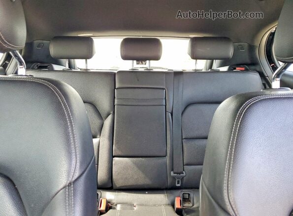 WDCTG4EB5JJ459184 2018 MERCEDES-BENZ GLA Черный Вид задней части салона