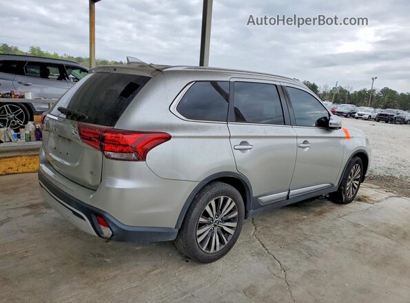 JA4AD3A39LZ038517 2020 MITSUBISHI OUTLANDER Серебряный Передняя правая четверть