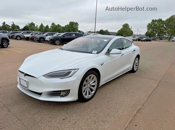 5YJSA1E25HF199047 2017 TESLA MODEL S Белый Задняя правая четверть