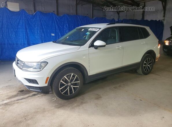 3VV3B7AX0MM087589 2021 VOLKSWAGEN TIGUAN White Tył lewy