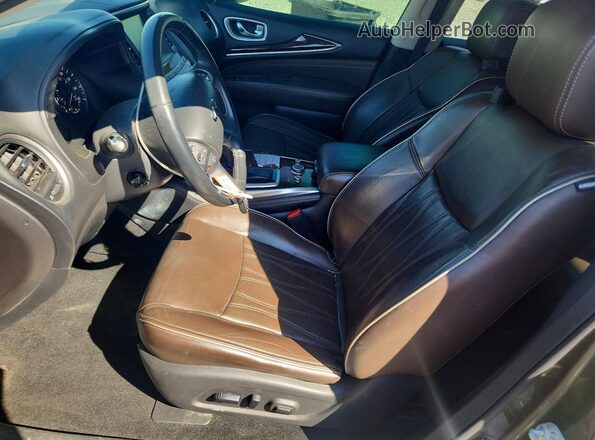 5N1AL0MN7GC507810 2016 INFINITI QX60 Зеленый Вид панели приборов