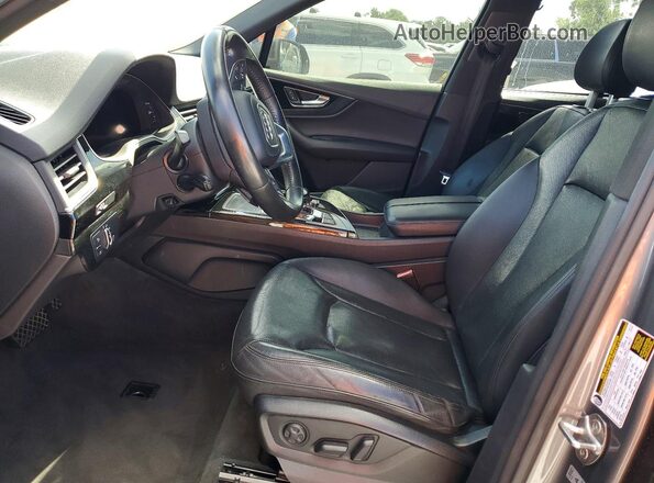 WA1LAAF7XHD033655 2017 AUDI Q7 Серебряный Вид панели приборов
