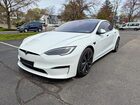 2022 Tesla Model S Белый vin: 5YJSA1E53NF474873