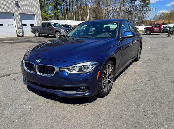 WBA8E5G54JNU47029 2018 BMW OTHER Синий Задняя левая четверть