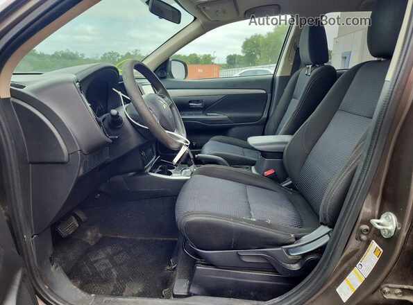 JA4AD2A32JZ006547 2018 MITSUBISHI OUTLANDER Коричневый Вид панели приборов