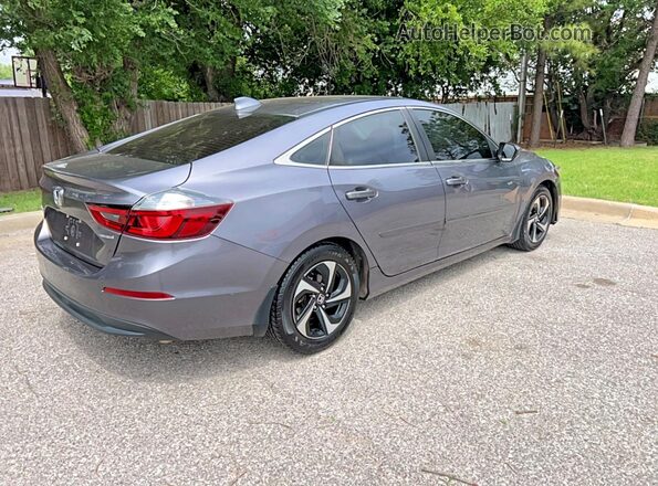 19XZE4F50ME004257 2021 HONDA INSIGHT Серый Вид спереди