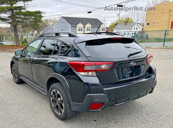 JF2GTABC8PH263112 2023 SUBARU CROSSTREK Черный Задняя правая четверть