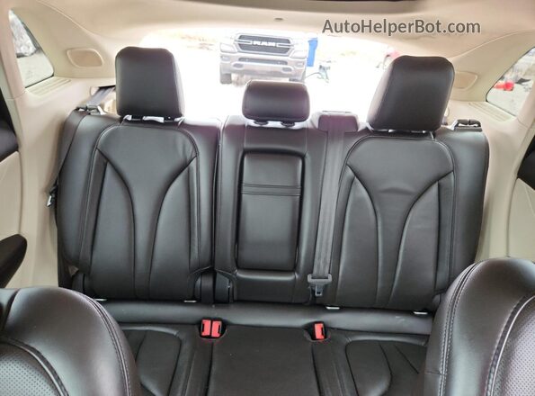 5LMTJ3DHXGUJ01103 2016 LINCOLN MKC Бордовый Вид задней части салона