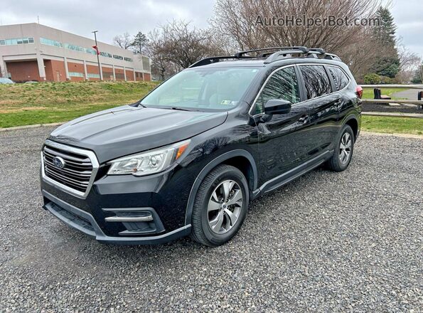 4S4WMABD0K3480316 2019 SUBARU ASCENT Черный Задняя правая четверть