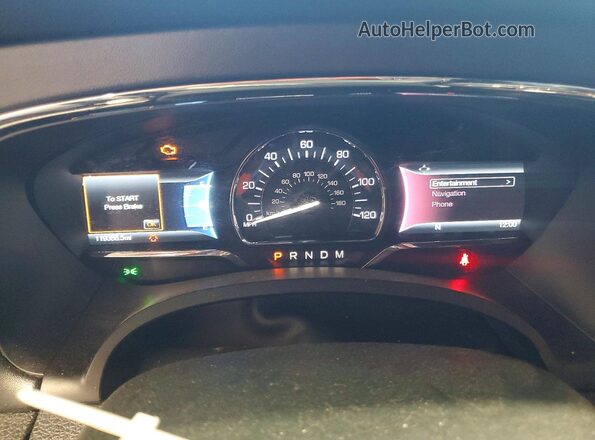 5LMJJ2HT1GEL12166 2016 LINCOLN NAVIGATOR Black Widok tylnych siedzeń