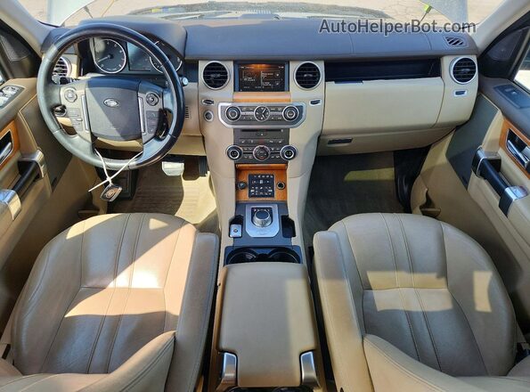 SALAG2V60GA783049 2016 LAND ROVER LR4 Бирюзовый Вид щитка приборов