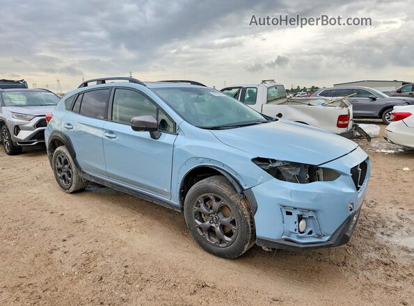 JF2GTHSCXMH256828 2021 SUBARU ALL Blue Vista frontal