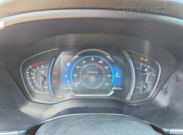 5NMS53AD8KH037104 2019 HYUNDAI SANTA Charcoal Widok tylnych siedzeń