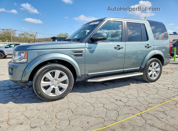SALAG2V60GA783049 2016 LAND ROVER LR4 Бирюзовый Передняя левая четверть