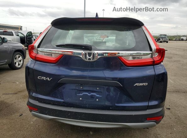2HKRW6H36JH204460 2018 HONDA CRV Синий Вид салона спереди
