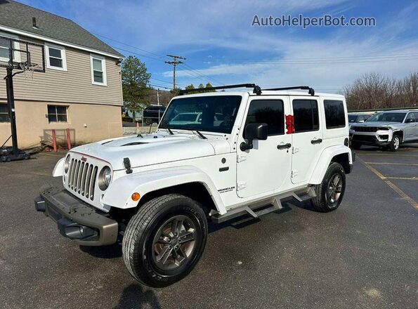 1C4BJWEG9HL537281 2017 JEEP WRANGLER White Przód lewy
