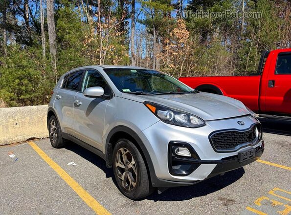 KNDPMCAC4L7732074 2020 KIA SPORTAGE Silver Vista tres cuartos delantera izquierda