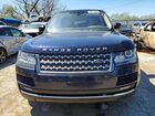 2017 Land Rover Range Rover Hse Синий vin: SALGS2FK6HA361194
