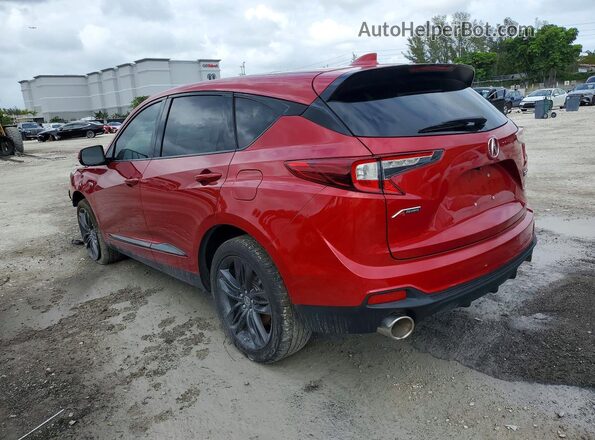 5J8TC2H66ML044227 2021 ACURA RDX Red უკანა მარჯვენა