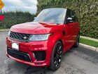 2020 Land Rover Range Rover Sport Hst Красный vin: SALWS2RU0LA708214