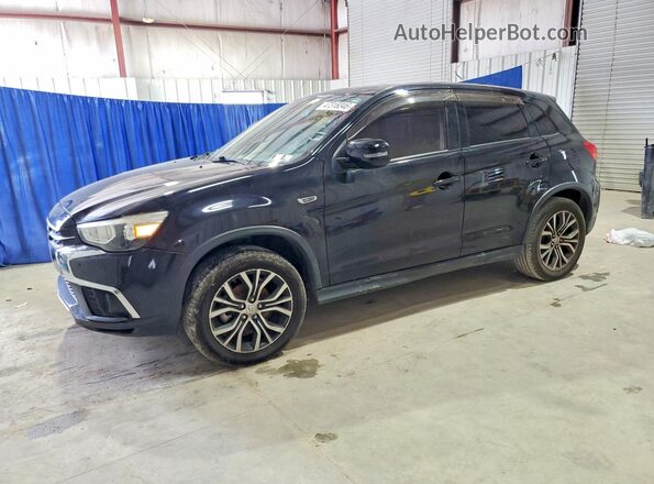 JA4AR3AU5KU030887 2019 MITSUBISHI OUTLANDER Black Передня ліва чверть