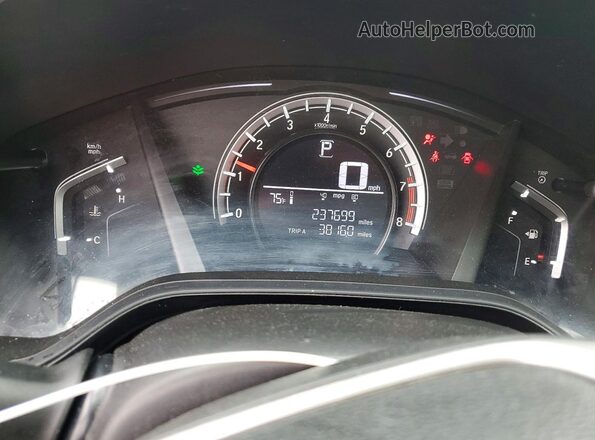 2HKRW6H36JH204460 2018 HONDA CRV Синий Вид задних сидений