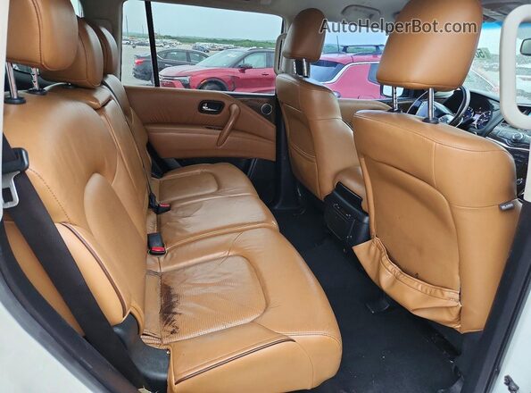 JN8AZ2ND2G9800116 2016 INFINITI QX80 Белый Вид задней части салона
