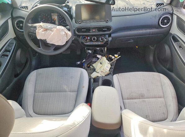 KM8K62AB6NU870429 2022 HYUNDAI KONA Серебряный Вид щитка приборов