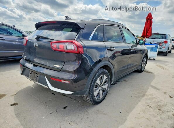 KNDCC3LC3H5048196 2017 KIA NIRO Black Передня права чверть