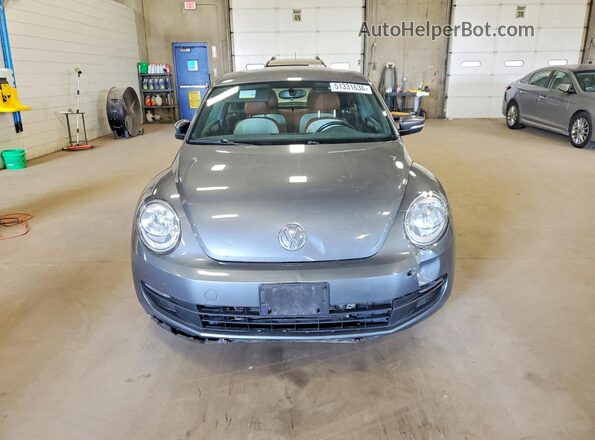3VWF17AT5GM637625 2016 VOLKSWAGEN BEETLE Серый Вид сзади