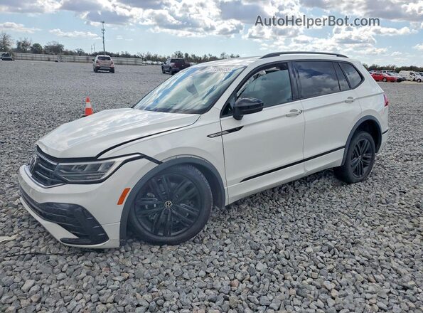 3VVCB7AX7NM073982 2022 VOLKSWAGEN TIGUAN Белый Передняя левая четверть