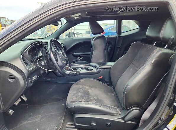 2C3CDZJGXMH556064 2021 DODGE CHALLENGER Черный Вид панели приборов