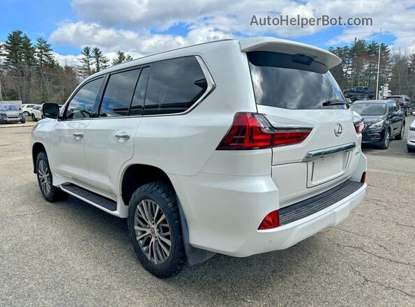 JTJHY7AX2K4285356 2019 LEXUS LX Белый Задняя правая четверть