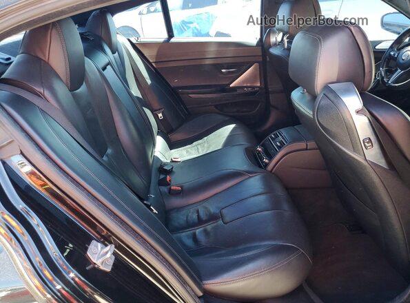 WBS6E9C54GG437047 2016 BMW M6 Черный Вид задней части салона