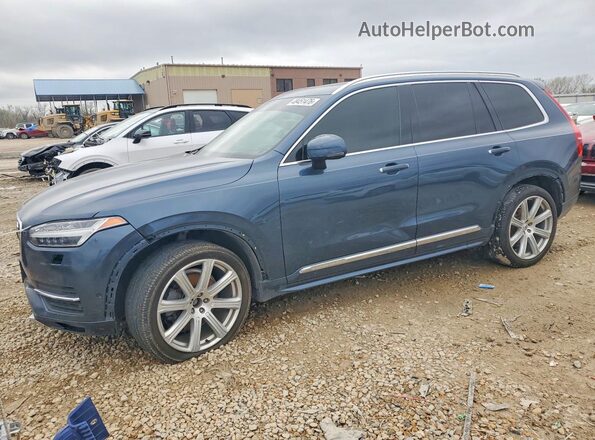 YV4A22PLXK1442899 2019 VOLVO XC90 Blue Przód lewy