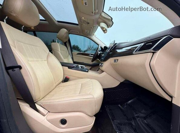4JGDF6EE5JB124726 2018 MERCEDES-BENZ GLS Синий Вид сзади