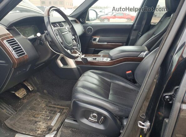 SALGS2EF0GA251695 2016 LAND ROVER RANGE Черный Вид панели приборов