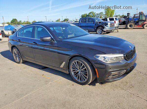 WBAJR3C00LWW69312 2020 BMW 5 SERIES Угольный Вид спереди